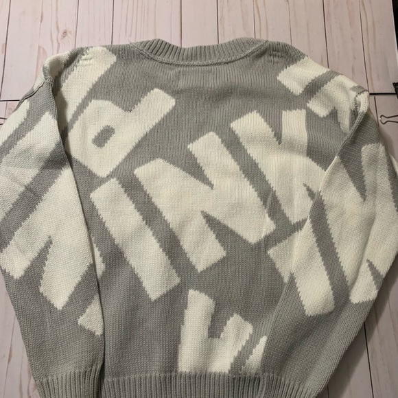 Pink Forenza V Neck Sweater - Picture 3 of 3